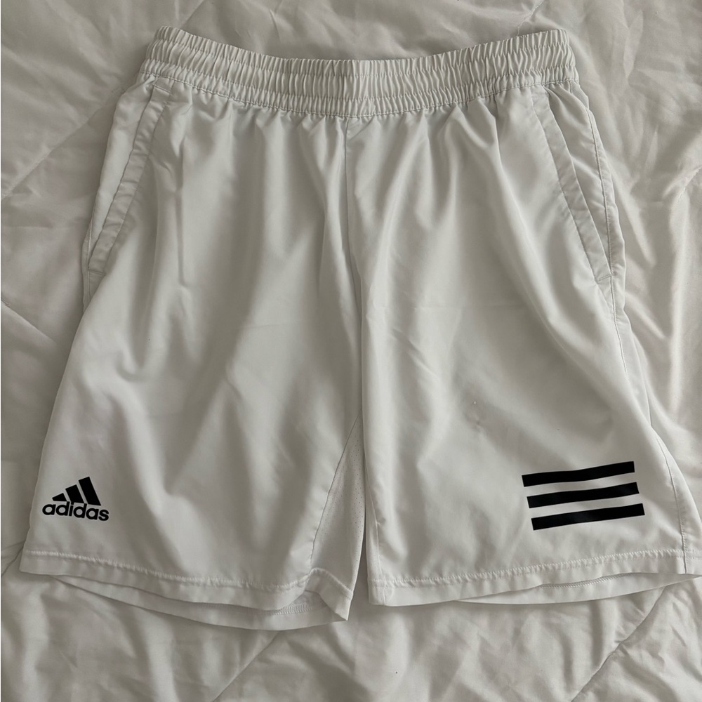 White Adidas Shorts